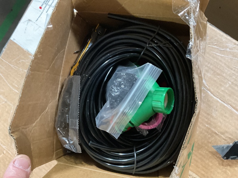 Photo 1 of TENDER EPOCH Drip Irrigation System Kit, Garden Watering System Automatic Irrigation Equipment for Garden Greenhouse Patio Lawn, Misting Sprinkler Efficient Sprinkler System Kit