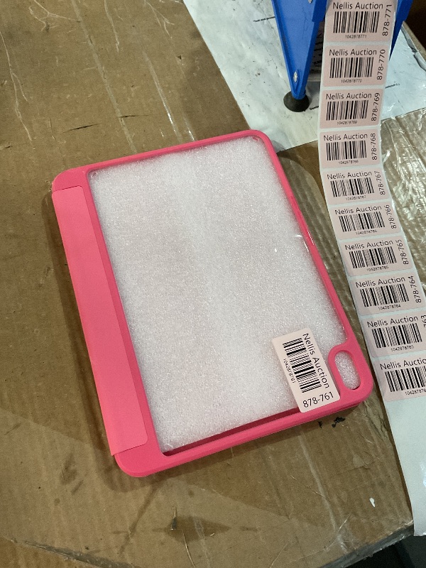 Photo 1 of (USED/FAIR) Wenlaty Compatible with iPad (A16) 11th Generation Case 11 Inch 2025, for iPad 10th Generation Case 10.9 Inch 2022 with Pencil Holder, Trifold Stand Protective Cover, Auto Wake/Sleep, Watermelon Pink