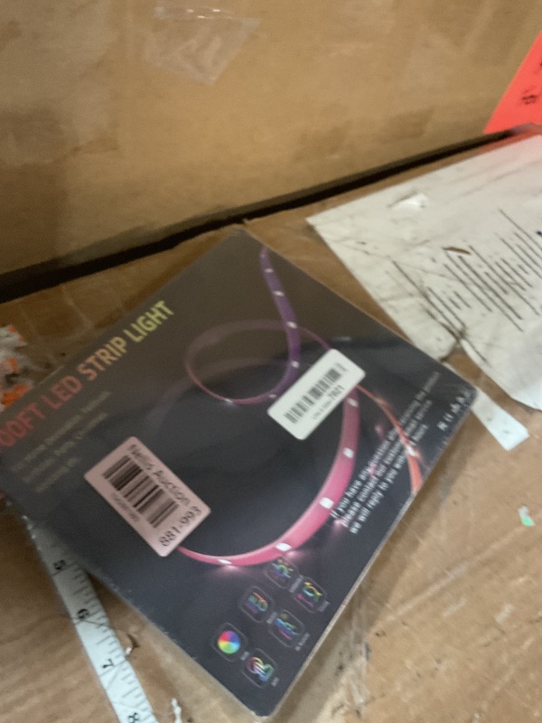 Photo 1 of *FACTORY SEALED*
HBOWMDJIA 100ft Led Lights for Bedroom, Led Strip Lights Music Sync Corlor Changing, Led Light Strip with Remote & App Control RGB Strip, Led Lights for Room Dorm Home Classroom Ceiling Decor