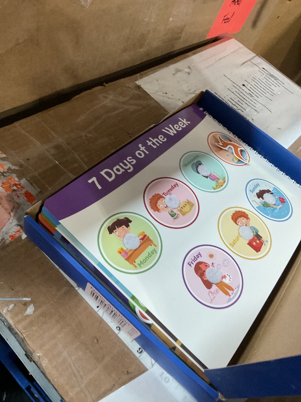 Photo 1 of Walenced Busy Book for Toddlers 3-5, Preschool Toddler Learning Activities Book, Educational Montessori Toys for 3 4 5 Year Old Boy Girl Gifts, Busy Board Sticker Book for Toddler Travel Toys Workbook