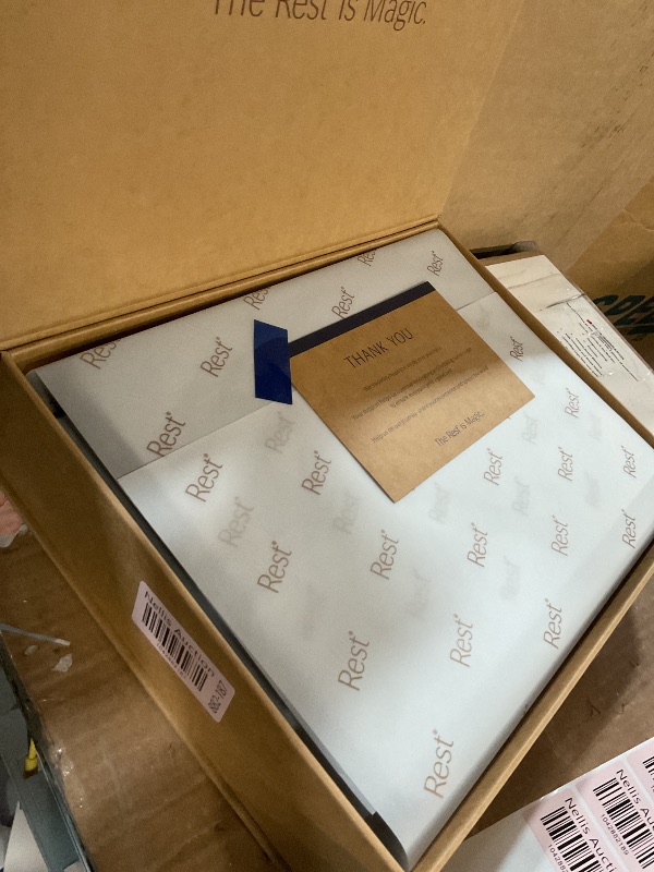Photo 1 of *FACTORY SEALED*
REST® Evercool®+ Fitted Sheet, Queen Size, Light Gray, 15" Deep (up to 18’’), Breathable Bedding for Hot Sleeper and Night Sweats, Bed Sheet with Ionic+ Self-Cleaning Silver Yarn for Sensitive Skin
