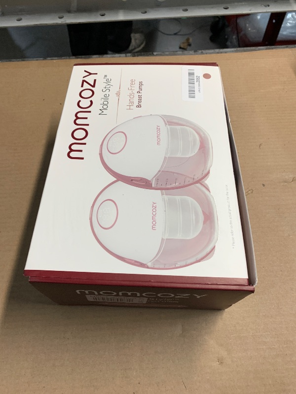 Photo 1 of (Sold for parts) Momcozy Breast Pump Hands Free Mobile Style, Leak-Proof, Quiet & Comfortable for On-The-Go Pumping