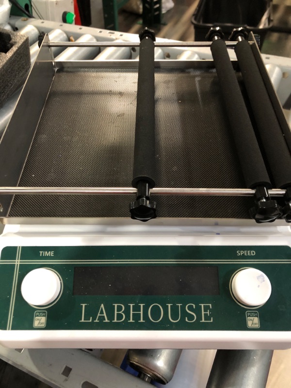 Photo 1 of (used)(see all images) LABHOUSE Lab Digital Orbital Shaker Mixer | 9.85"x9.85" Plate Size Adjustable Speed 40-200RPM Capacity 2KGS |