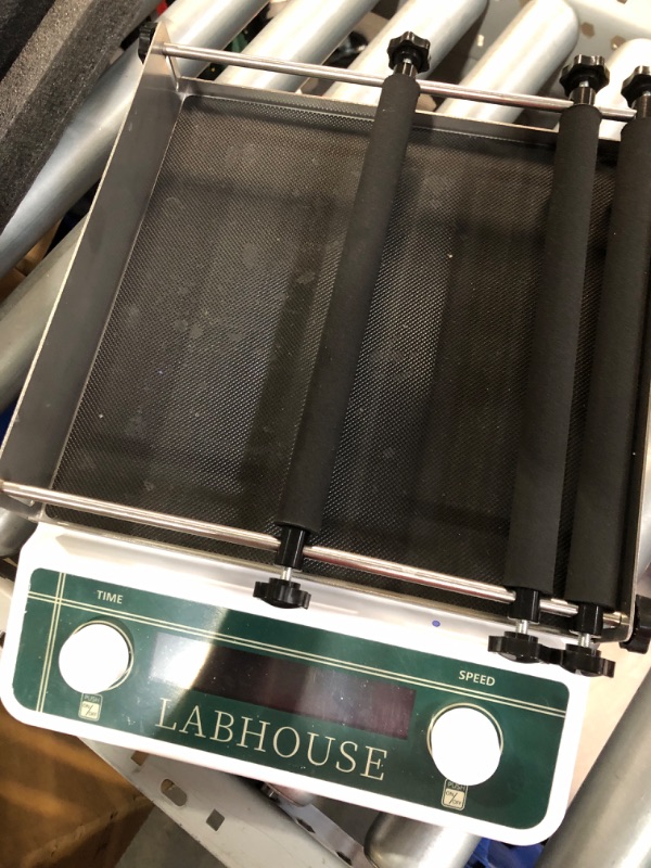 Photo 1 of (used)(see all images) LABHOUSE Lab Digital Orbital Shaker Mixer | 9.85"x9.85" Plate Size Adjustable Speed 40-200RPM Capacity 2KGS |