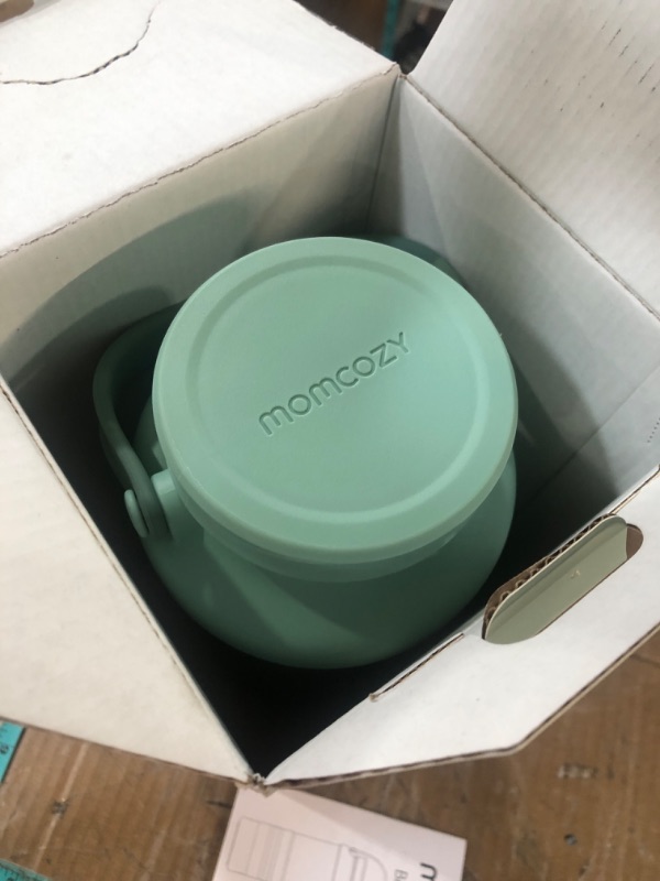 Photo 1 of ***(MISSING BOTTLES)***
Momcozy 22oz Portable Breast Milk Cooler for Outdoor, Life Saver with 360° Total Cooling for 24 Hours, Larger Capacity Travel Breastmilk Chiller with 2pcs Baby Bottles for Breastmilk Storage, Green