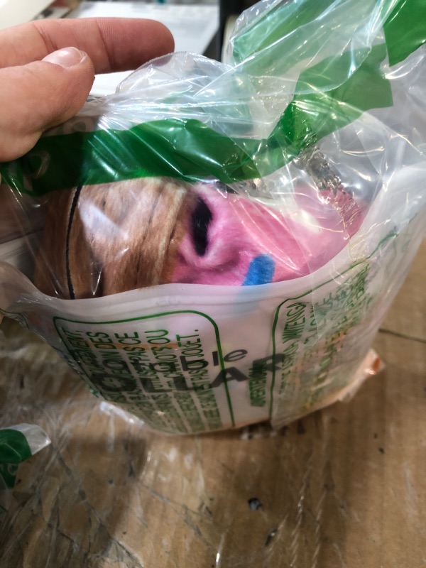 Photo 1 of BENCMATE Protective Inflatable Collar for Dogs and Cats - Soft Pet Recovery Collar Does Not Block Vision (Medium, Donut-Strawberry)