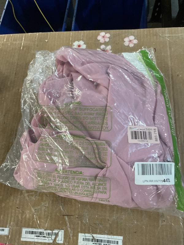 Photo 1 of (12) (SMALL) SHANDUAO V Neck Chiffon Sleeveless Bridesmaid Dress A-line Backless Evening Dresses Cold Shoulder Long Formal Gown Dusty Rose-12