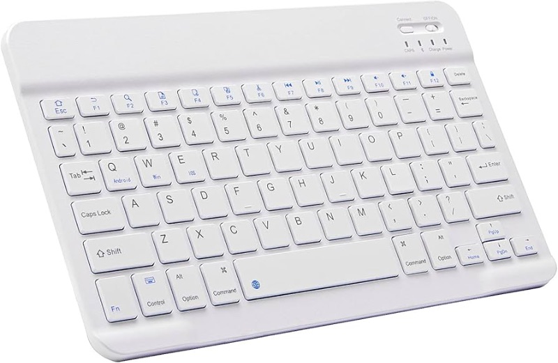 Photo 1 of (sold for parts)(repair) Ultra-Slim Bluetooth Keyboard Portable Mini Wireless Keyboard Rechargeable for Apple iPad iPhone Samsung Tablet