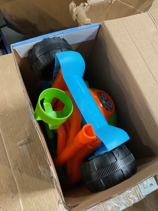 Photo 1 of (PARTS) (NOT A COMPLETE SET)  SLOOSH Bubble Lawn Mower Toddler Toys - Kids Bubble Machine Summer Outdoor Push Toy Games, Backyard Garden Outside Play Toddlers Preschool Boys Girls Birthday Gifts (Blue)