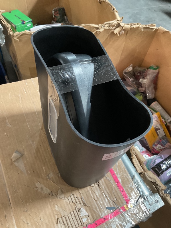 Photo 1 of (non functional)(sold for parts only) Amazon Basics 8-Sheet Cross Cut Paper Shredder and Credit Card Shredder - Black