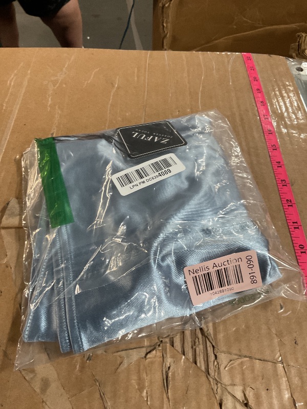 Photo 1 of ***(HEAVILY USED)***
ZAFUL Women Tube Satin Mini Dress Bodycon Backless Silk Wedding Guest Cocktail Dresses (Blue,XS)