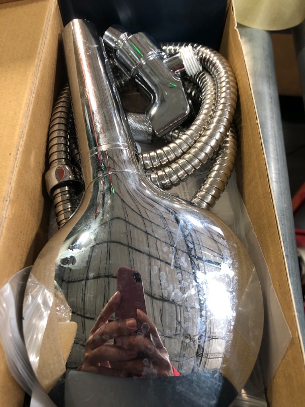 Photo 1 of (used)(see images) FEELSO Filtered Shower Head with Handheld, High Pressure 3 Spray Mode Showerhead 
