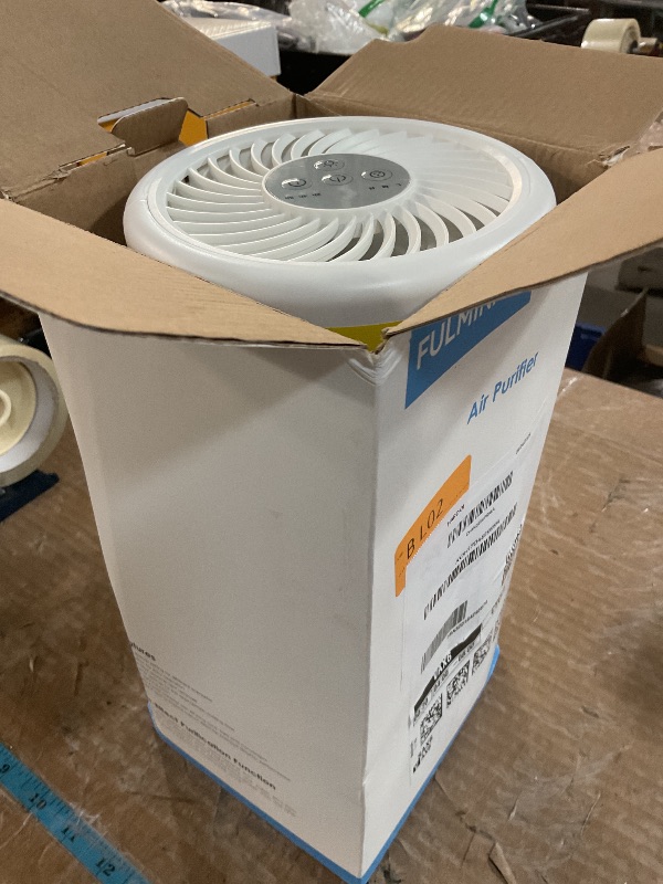 Photo 1 of Air Purifiers for Bedroom, FULMINARE H13 True HEPA Air Filter, Quiet Air Cleaner With Night Light,Portable Small Air Purifier for Home, Office, Living Room