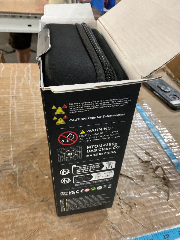 Photo 1 of **FOR PARTS/ NON-FUNCTIONAL** Drone with Camera 4k HD FPV Foldable Drone for Beginners, Quadcopter with Voice Gesture Control, One Key Take Off/Land, Optical Flow Positioning, 360° Flip, Waypoint Fly,2 Batteries