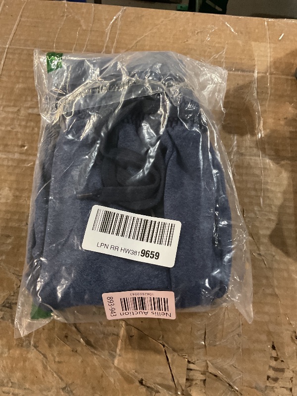 Photo 1 of HILEELANG Youth Boys' Pants Pull on Joggers Blue Active Sweatpants Pockets Drawstring Trousers 11-12 Years