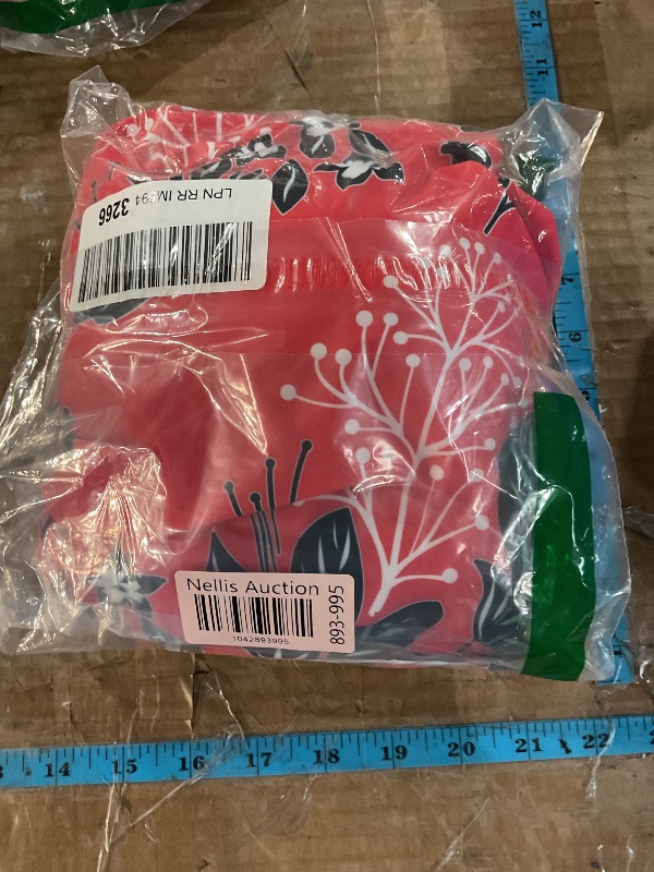 Photo 1 of Zando Women One Piece Bathing Suits Tummy Control Swimsuits with Boyshort Swim Dress Swimwear Slimming Skirt Bathing Suit Dress Flower Print Red 4-6