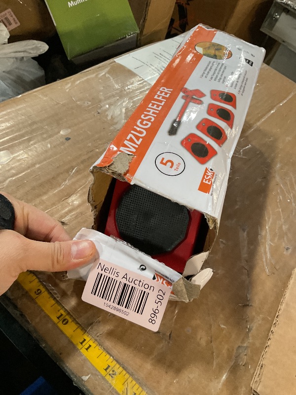 Photo 1 of (USED/FAIR) (NOT A COMPLETE SET) Furniture Lifter Easy to Move Slider 5 Piece Mobile Tool Set, Heavy Furniture Appliance Moving and Lifting System - Maximum Load Weight 330Lbs
