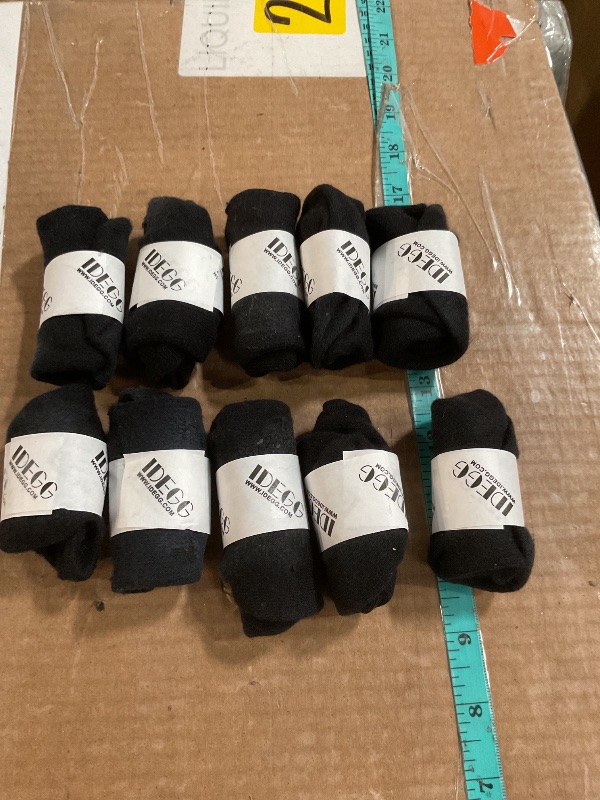 Photo 1 of (7.5) IDEGG No Show Socks Women 5Pairs Low Cut Anti-Slid Novelty Athletic Casual Invisible Liner Socks 