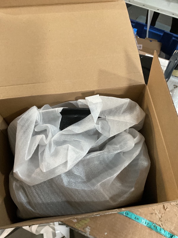 Photo 1 of 2 Pcs Universal Angled Speaker Enclosures Boxes Pods Surface Mount with Rubber Strip for Install 6.5 Inch Speakers or Smaller Custom Mount Door Kick Panel Rear Deck (Black, Hole Cut)