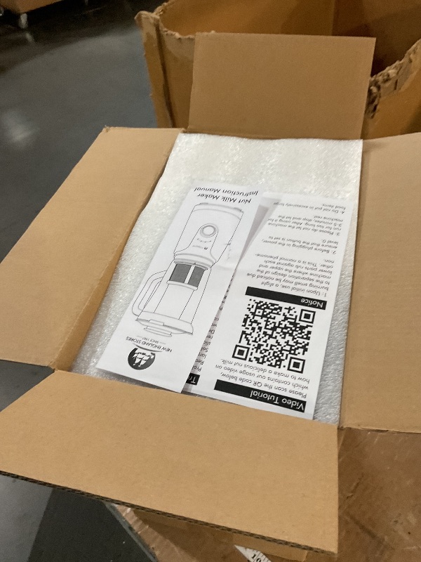 Photo 1 of 40oz Nut Milk Maker, Filterless Milk Machine with 8 Stainless Steel Blades ? Multi?Function Plant?Based Milk Maker and Dairy?Free Beverages
