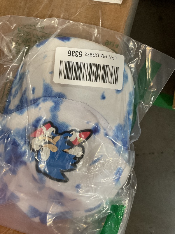 Photo 1 of Accessory Supply Boys Sonic Hat for Kids, Sonic The Hedgehog Baseball Hat with Adjustable Velcro Back, Cotton Breathable Cap