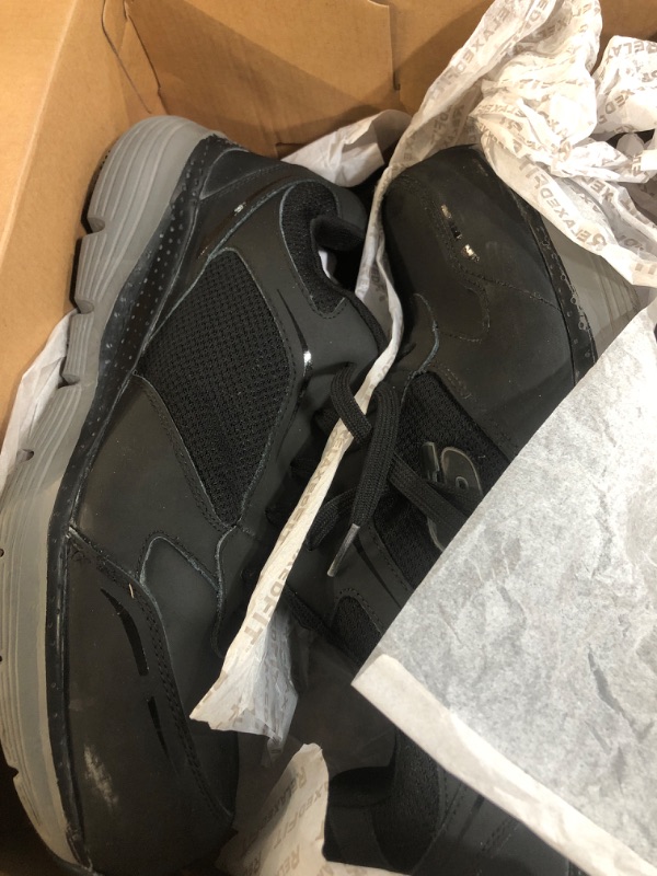 Photo 1 of **Heavily used***Minor damage** 
Skechers Men's Lace Up Safety Arch Fit Sr Comp Toe size: 12
