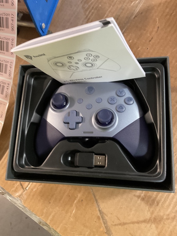 Photo 1 of EasySMX X10 Wireless PC Controller with Dual Hall Effect, Bluetooth Controller for PC/Switch/Steam/Android TV, Mobile - Include a White Swappable Faceplate, Compatible with Black Myth: Wukong