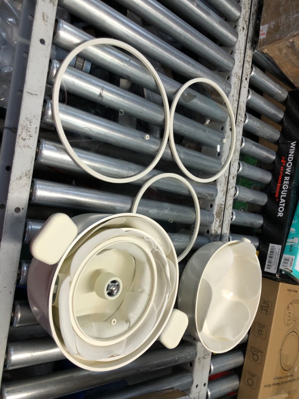 Photo 1 of (see all images) CAROTE 18Pcs Nonstick Ceramic Cookware Set, PFAS/PFOA Free, Cream White Pots and Pans Set Non Stick
