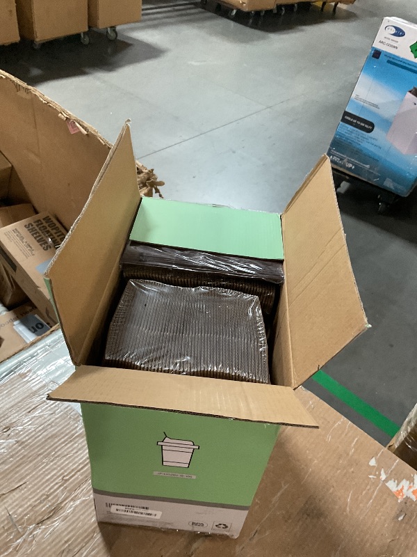 Photo 1 of [100 Pack] 12 oz Paper Coffee Cups, Disposable Paper Coffee Cup with Lids, Sleeves, and Stirrers, Hot/Cold Beverage Drinking Cup for Water, Juice or Tea, Suitable for Home, Shops and Cafes