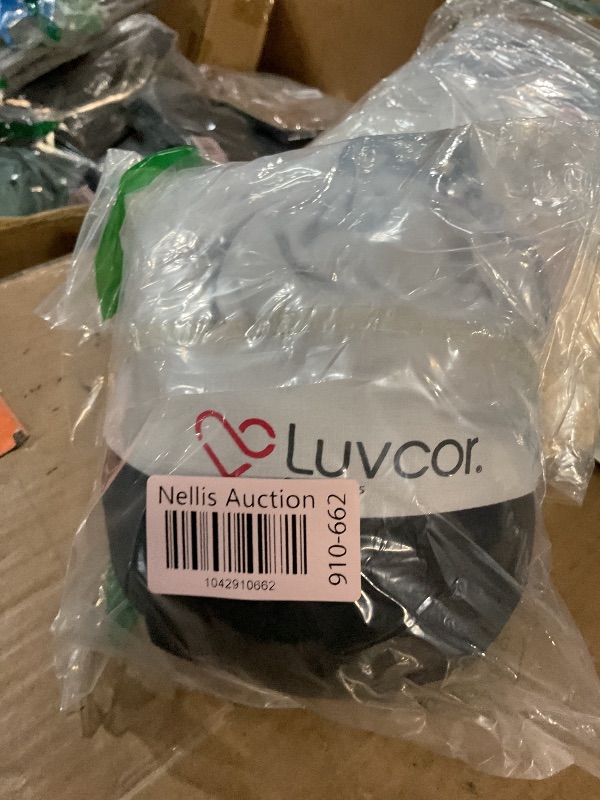 Photo 1 of ***(MISSING PARTS SEE NOTES)***Luvcor Premium Quality Memory Foam Travel Neck Pillow Bundle - Best Ergonomic Pillow for Airplane Travel, car Ride, Sleeping. Comes with Eye mask, earplugs and Storage Bag. (Imperial Green)