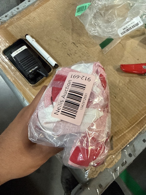 Photo 1 of ** broken zipper *** Girstunm Women's Pleated Vintage Skirt Floral Print A-line Midi Skirts with Pockets Red-White-Plaid M