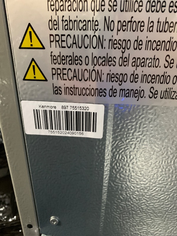 Photo 1 of ************FOR PARTS ONLY-SEE NOTES BEFORE BID**************
Kenmore 36" French Door Refrigerator with Freezer - Accela Chill, Adjustable Shelving, Humidity Controlled Crispers, ENERGY STAR Certified, 20.3 cu. ft. Capacity, Fingerprint Resistant Stainles