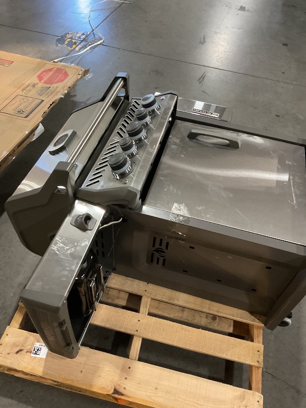 Photo 1 of ***TRUCK/TRAILER PICKUP ONLY*** Napoleon Rogue PRO-S 425 Propane Gas Grill with Infrared Side and Rear Burners, Stainless Steel, Durable 5-Burner Grilling Experience