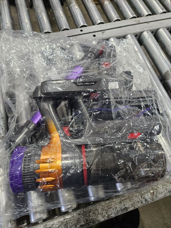 Photo 1 of **NOT IN ORIGINAL PACKAGING**
VIAFLY Cordless Vacuum Cleaner, 600W 50Kpa 70 Mins Vacuum Cleaners for Home, Self-Standing Stick Vacuum with Touch Screen, Wall Dock, Anti-Tangle Rechargeable Vacuum for Pet Hair Carpet Hardwood Floor