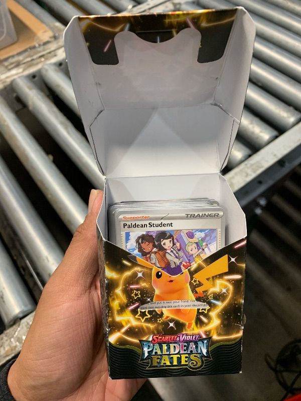 Photo 4 of ***FACTORY SEALED***
Pokemon TCG: Scarlet & Violet - Paldean Fates Booster Bundle