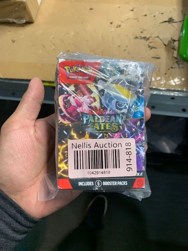 Photo 1 of ***FACTORY SEALED***
Pokemon TCG: Scarlet & Violet - Paldean Fates Booster Bundle