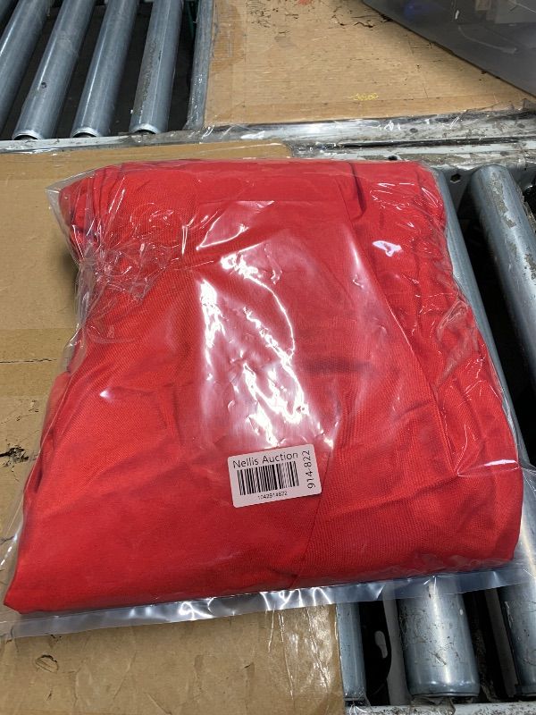 Photo 1 of ***MISSING PARTS***DecorRack 2 Pack Table Skirts, 29 in x 14 ft Each, Multi Pack -BPA Free- Plastic Tableskirt, Disposable, Reusable, Rectangular Tablecloth Skirt, Red (2 Pack)
