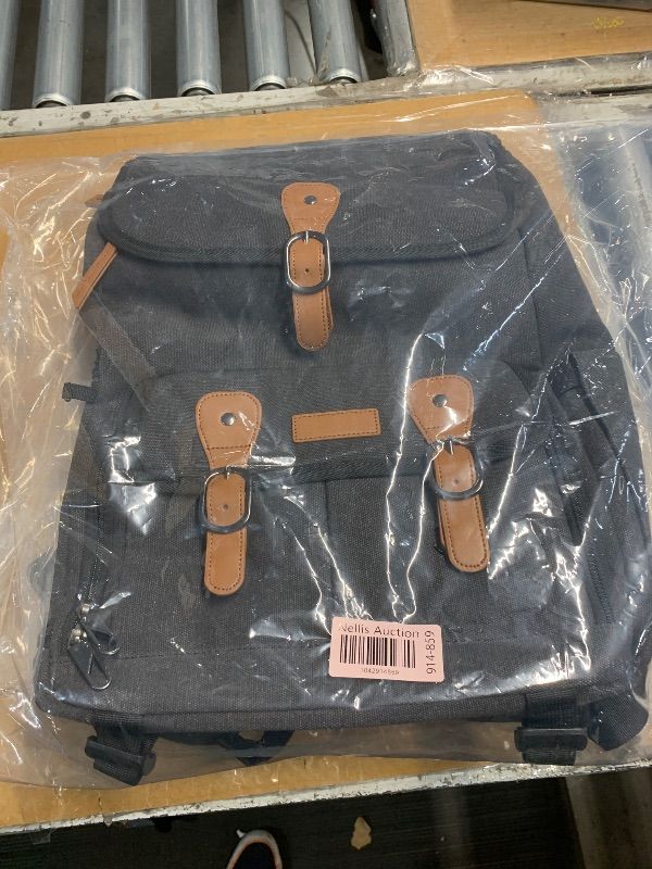 Photo 1 of ***DAMAGED - SEE NOTES/PICTURES***RAINSMORE Camera Bag Backpack for DSLR/SLR Mirrorless 15.6 Inch Laptop Camera Back Pack for Photographers Anti-Theft Photography Bags Case with Tripod Holder & Rain Cover, Black