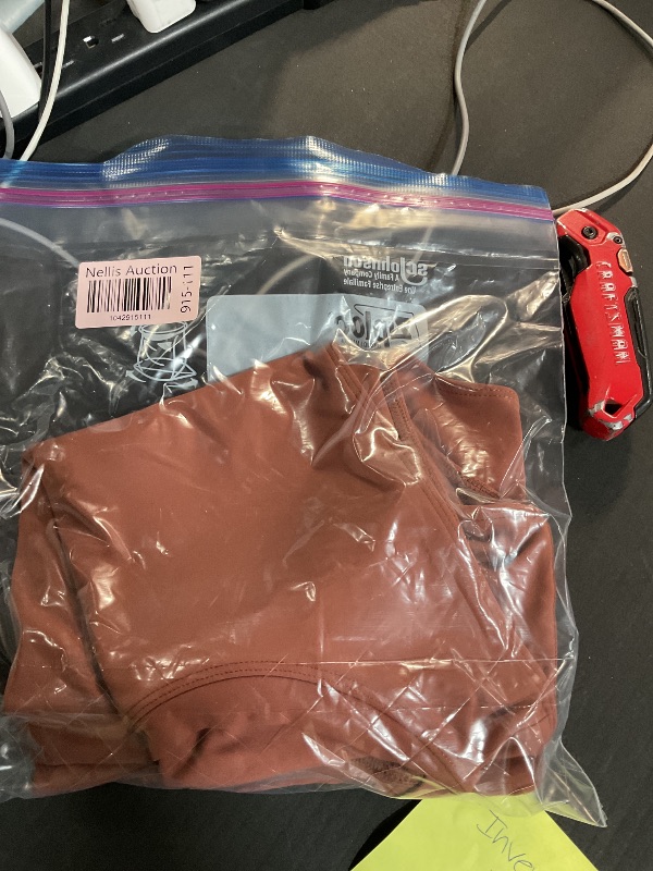 Photo 1 of Natural Feelings Nudi Sports Bras for Women Removable Padded Yoga Tank Tops Sleeveless Fitness Workout Crop Tops Coffee Brown. XL