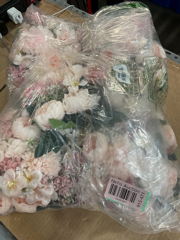 Photo 1 of (Used)(missing one)Inweder Flower Balls for Centerpieces Wedding Rose 6 Pcs Artificial Centerpieces Flower, Small Rose Balls for Centerpieces, Fake Flower Ball