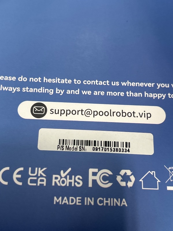 Photo 1 of ***(USED/ UNABLE TO TEST ITEM)***2024 Solar Powered Robotic Pool Skimmer Surface Cleaner with Remote Control Dual Charging Options Smart Obstacle Avoidance 12 Hours Continuous Cleaning Ideal for Above Ground Pool