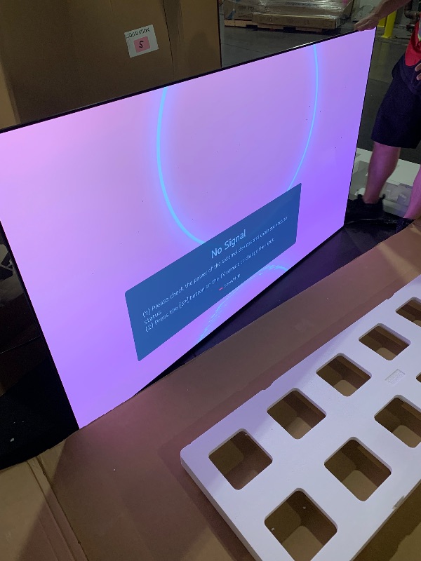 Photo 1 of ***NO PACKAGING***

LG 77-Inch Class OLED evo C4 Series Smart TV 4K Processor Flat Screen with Magic Remote AI-Powered with Alexa Built-in (OLED77C4PUA, 2024)