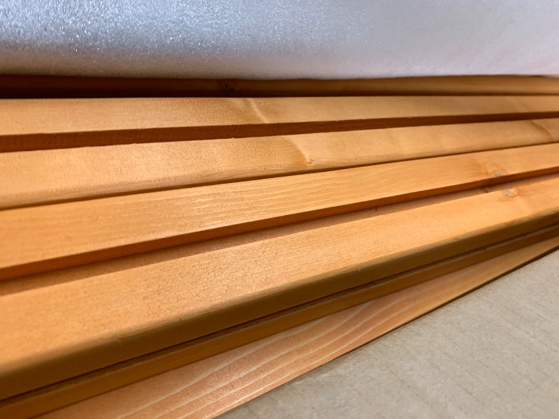 Photo 1 of (FAIR) (PARTS) (NOT A COMPLETE SET)  Beimo Air Conditioner Fence Wood Composter Bin 3 Panels 48 "L x 48 "W x 36 "H Privacy Screens Fence Panels for Outside?Outdoor Trash Can Pool Equipment Enclosure Panels?Brown