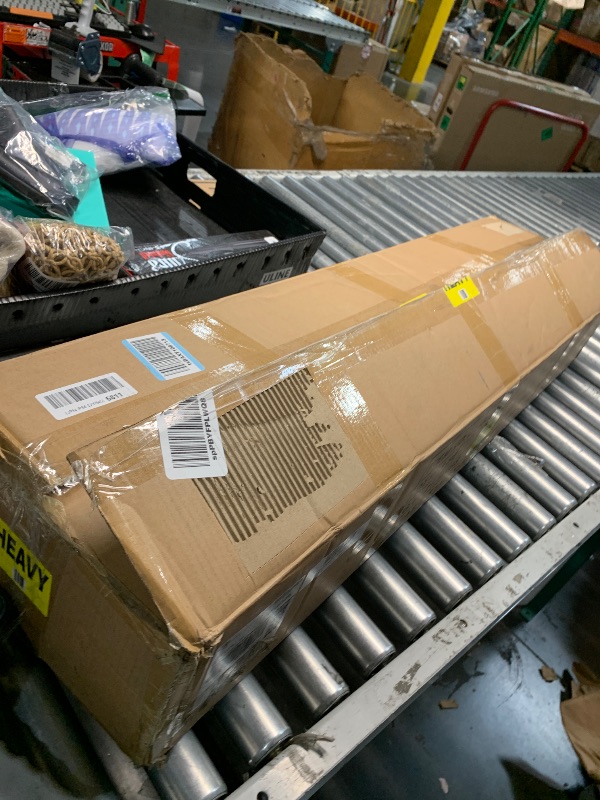 Photo 1 of (FAIR) (PARTS) (NOT A COMPLETE SET)  Beimo Air Conditioner Fence Wood Composter Bin 3 Panels 48 "L x 48 "W x 36 "H Privacy Screens Fence Panels for Outside?Outdoor Trash Can Pool Equipment Enclosure Panels?Brown
