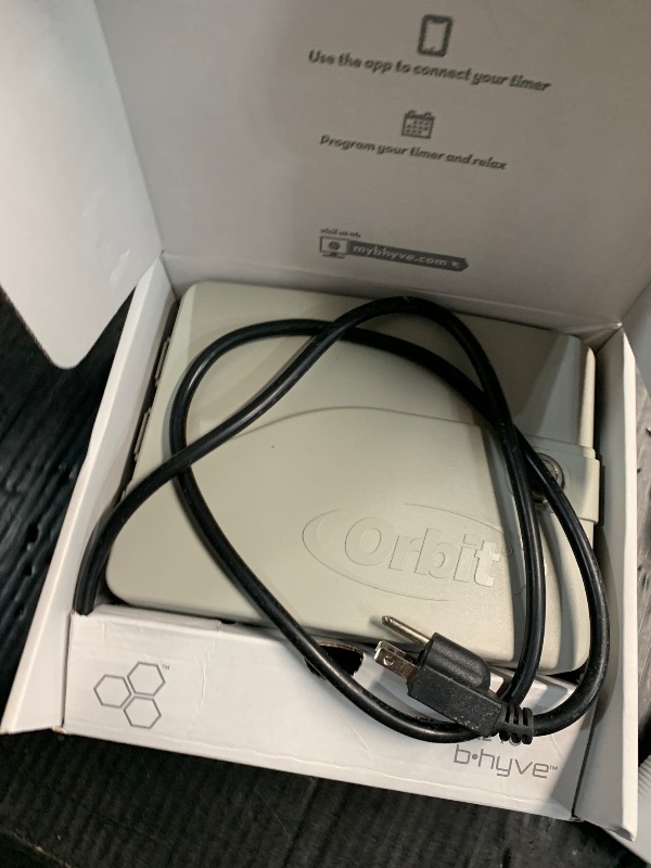 Photo 1 of *FOR PARTY ONLY DOES NOT POWER ON* Orbit 57946 B-hyve Smart Indoor/Outdoor 6-Station WiFi Sprinkler System Controller