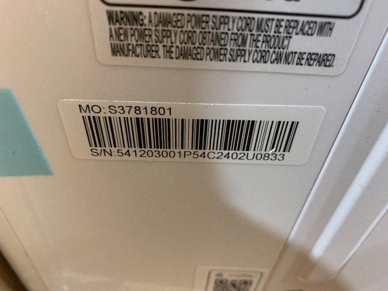 Photo 1 of Midea 12,000 BTU Smart Inverter Air Conditioner Window Unit with Heat and Dehumidifier – Cools up to 550 Sq. Ft., Energy Star Rated, Quiet Operation, Electronic Controls, Remote Control, White