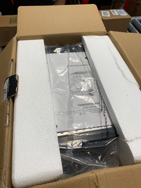 Photo 1 of ***(PARTS ONLY/ NON FUNCTIONAL)***Amaste Espresso Machine, 20 Bar Cappuccino Machine With Touch Screen, Espresso Machine with Milk Frother for Home, 3-in-1 Latte Machine With Milk Tank for Espresso, Cappuccinos & Lattes, 1350W