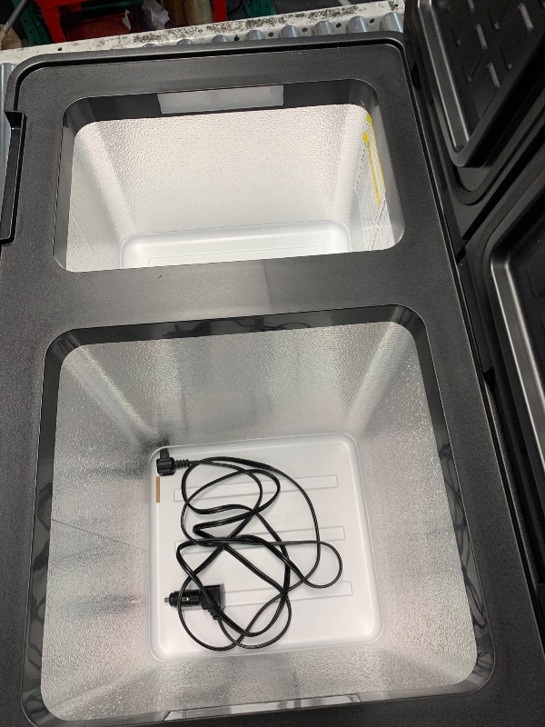 Photo 1 of ***SEE NOTES*** 
Setpower PT45 Electric Cooler Car Refrigerator,45L Dual Zone Portable Freezer Fridge,Portable Car Fridge,12 Volt Refrigerator for Car,Truck,RV,Vehicles,Travel and Home Use,0?-50?