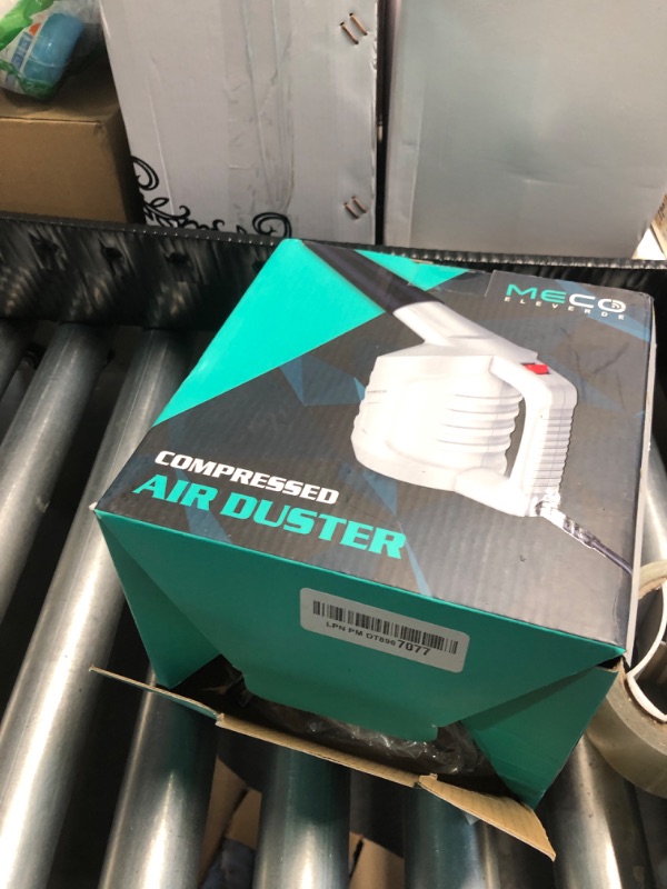 Photo 1 of ***(PARTS ONLY/ NON FUNCTIONAL/ MISSING ATTACHMENTS)***
Compressed Air, MECO ELEVERDE 550 Watts Air Blower, 2 Gear Electric Air Duster for Computer, Keyboard, Printer, Duster Cleaner for dust, Crumbs, Replaces Compressed Canned Air for PC Cleaning Black