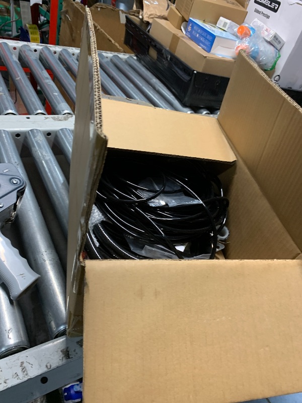 Photo 1 of 207FT Automatic Drip Irrigation Kit with Water Timer, Kalolary 1/4" 1/2" Adjustable Garden Watering System with 4/7mm 16mm Tubing Micro Drip Automatic Irrigation System for Greenhouse Raised Beds Lawn